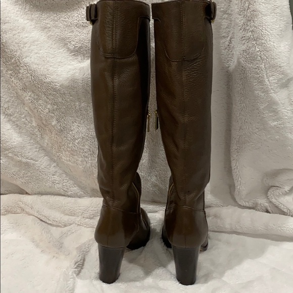 Coach Kaylie long boot stacked heel w box - Picture 14 of 15